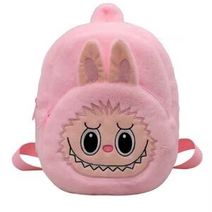 Brand new Labubu mini backpack pink